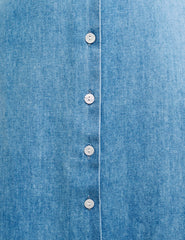 Blue Denim Alexa Midi Tea Dress