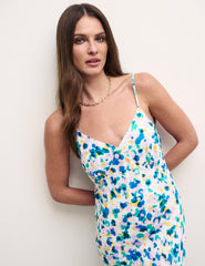 Scattered Spot Melina Slip Midi Dress
