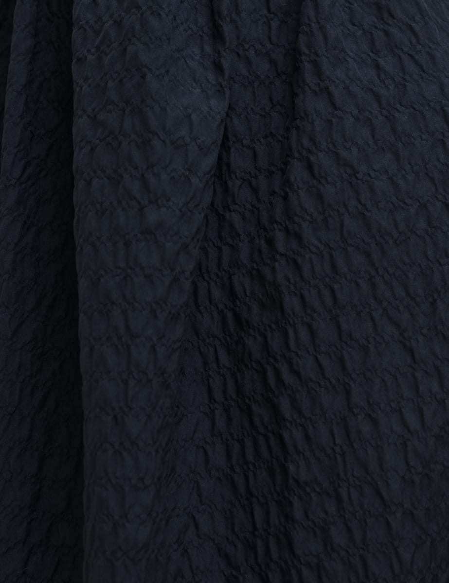 Black V-Neck Sleeveless Amy Midi Dress