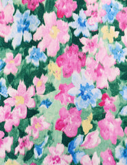 Watercolour Floral Lucia Sweetheart Mini Dress