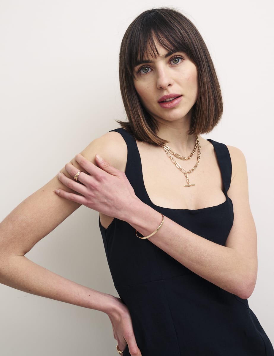 Black Valentina Mini Dress