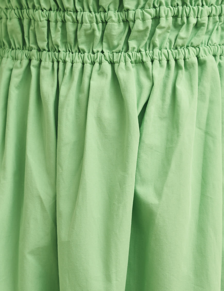 Green Franzie Midi Dress