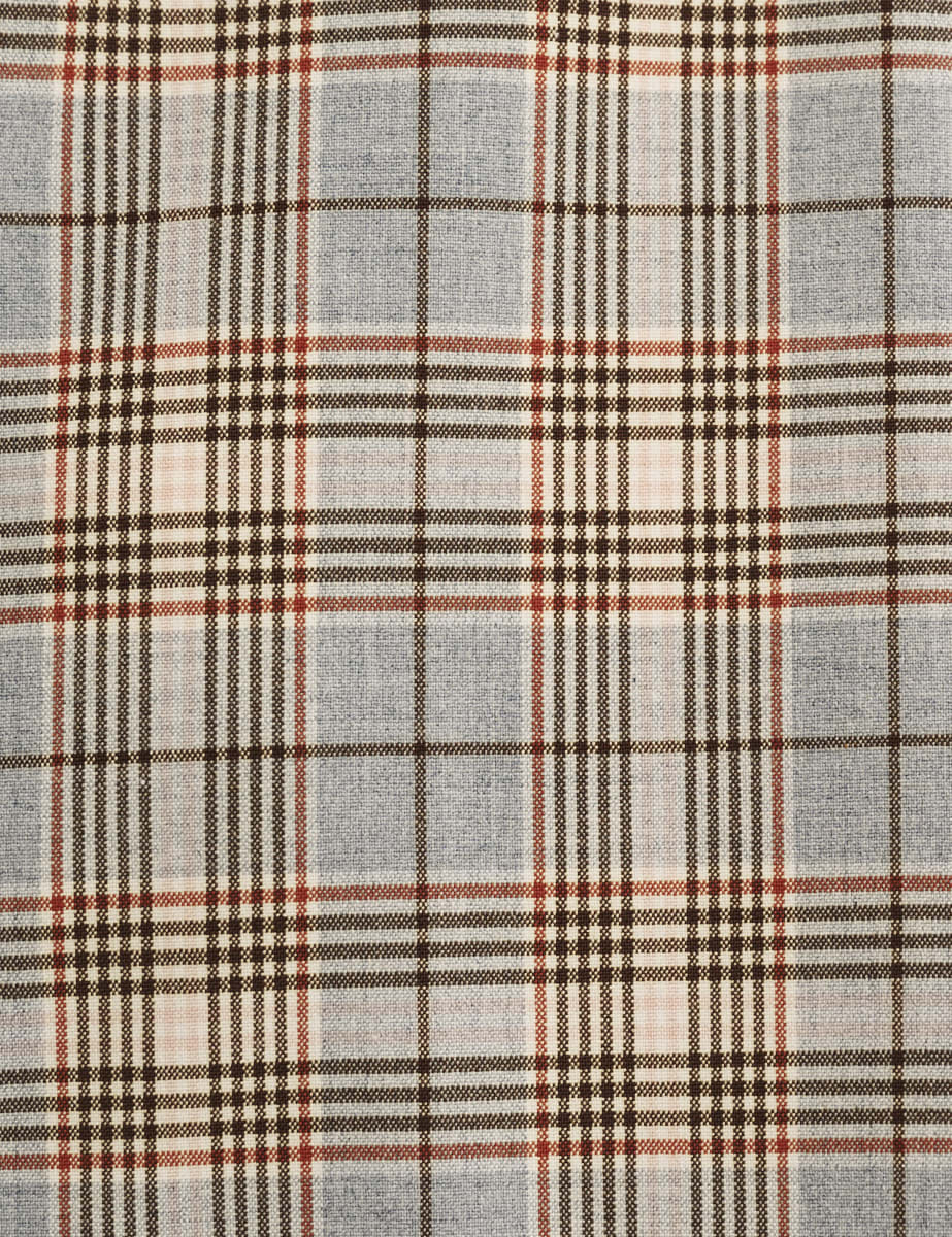 Check Pinafore Mini Dress