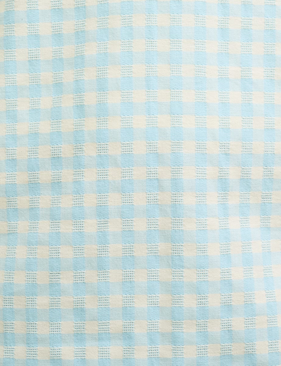 Blue Gingham Check Billie Pinny