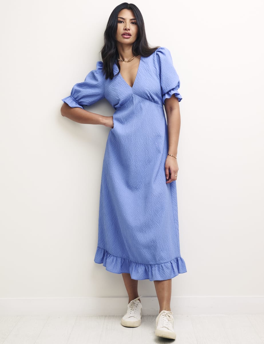 Blue Delilah Midi Tea Dress