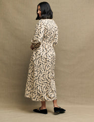 Fearne Cotton Floral Chain Print Ria Midi Dress