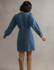 Fearne Cotton Blue Denim Highgate Mini Dress