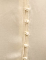 Ivory Satin Erin Bridesmaid Maxi Dress