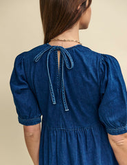 Dark Denim Rochelle Midi Dress