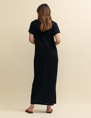 Black Dustin Maxi Jersey Dress
