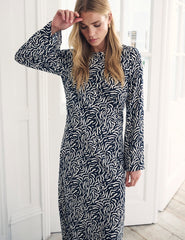 Black and White Sid Maxi Dress