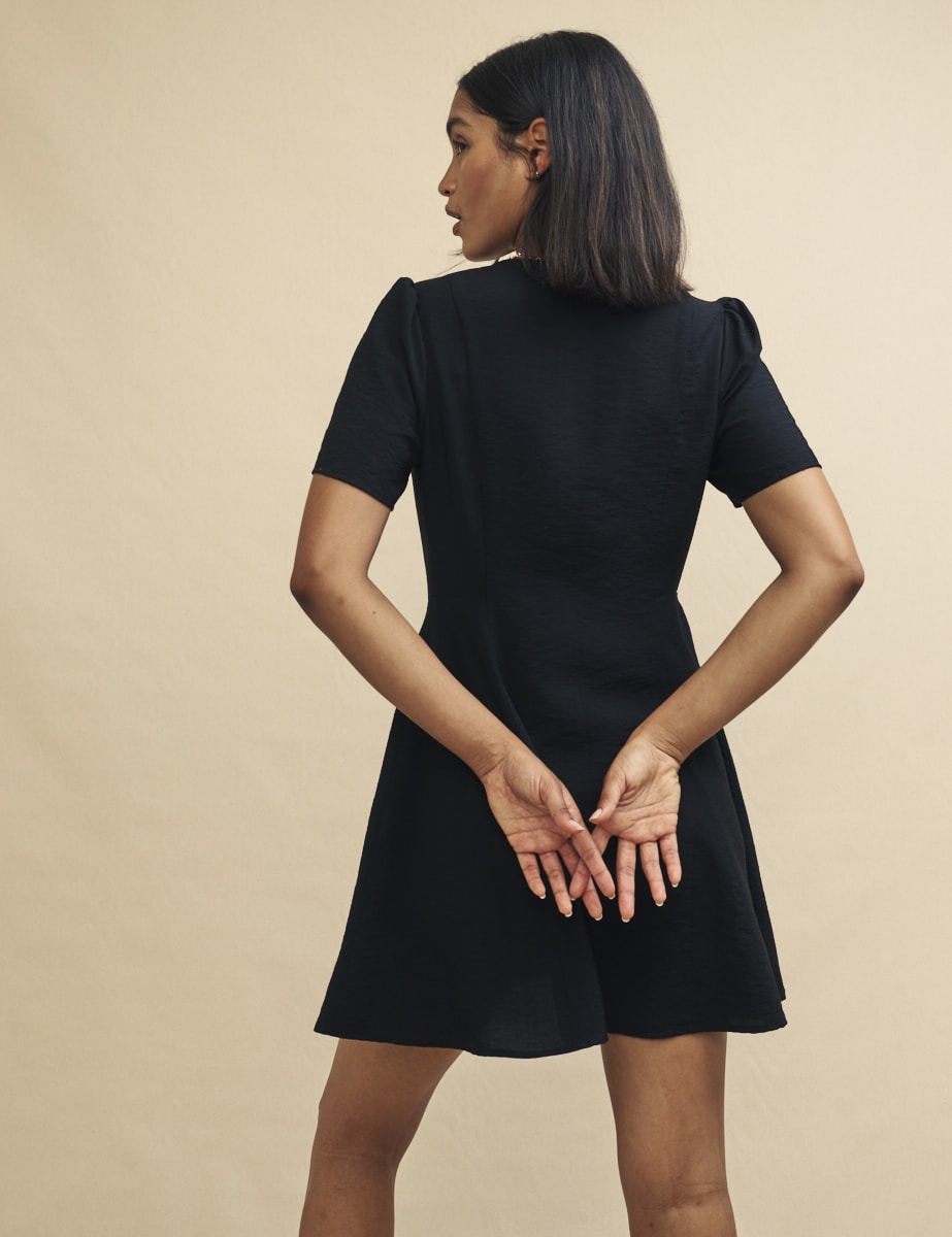Black Ellen Mini Dress