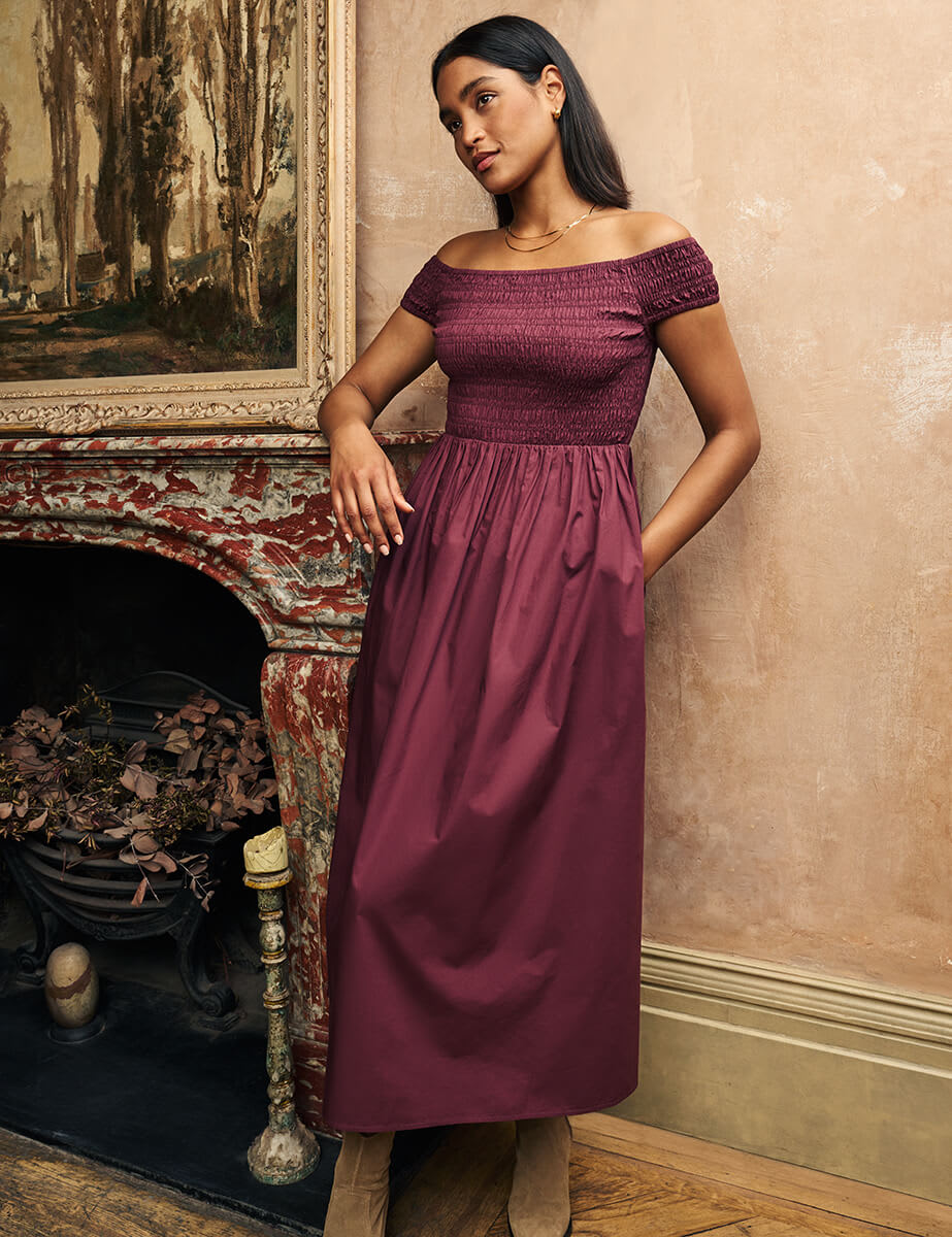 Plum Bardot Amanda Midaxi Dress
