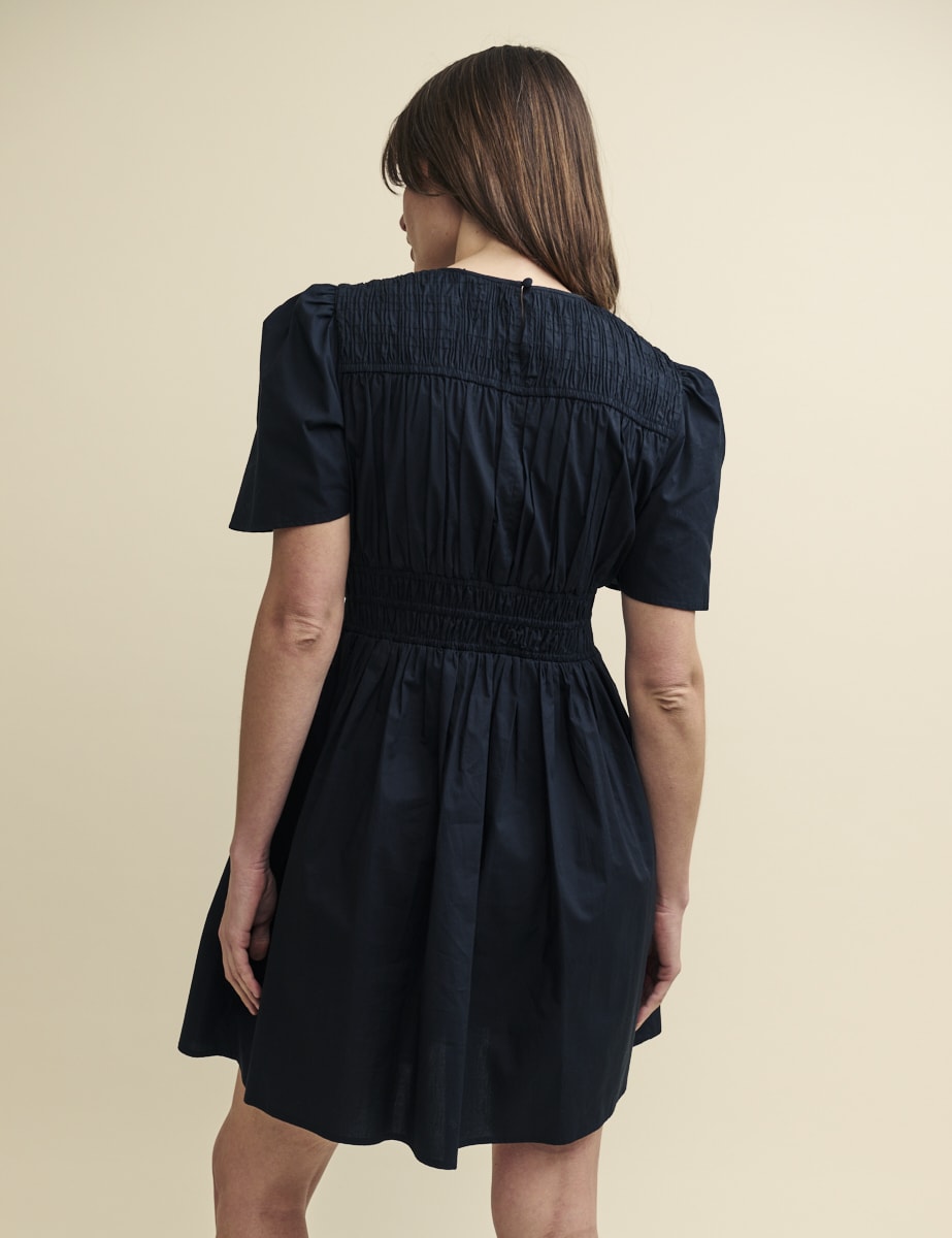 Black Natalia Mini Dress