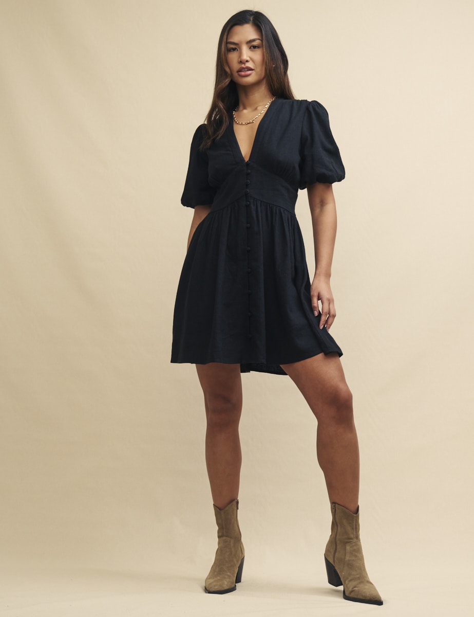 Black Starlight Mini Dress