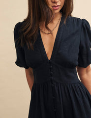 Black Starlight Mini Dress