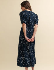 Black Spot Evie Midi Dress