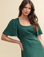 Green Dee Dee Midi Dress