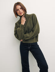 Green Meet the Jeans Raglan Move On Jumper