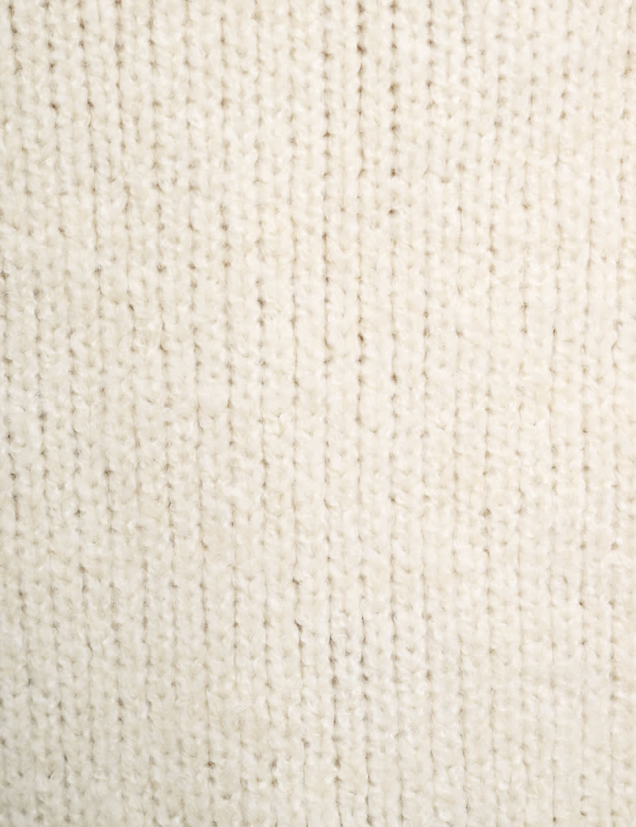 Cream Lofty Crew Neck Jumper