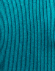 Teal Knitted Rib Vest