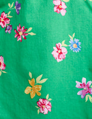 Green Floral Cami Top & Trouser Pyjama Set