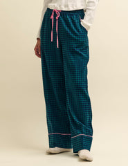 Green Check Pyjama Trousers