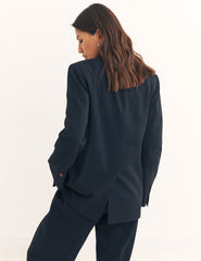 Black Tailored Bonnie Blazer