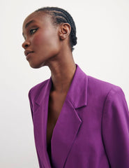 Fearne Cotton Purple Beth Blazer