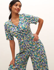 Multi Ditsy Floral Sharona Jumpsuit