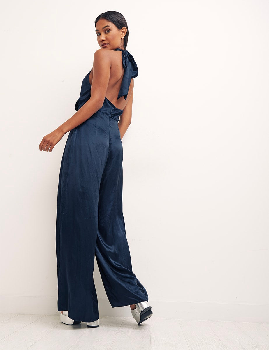 Navy Blue Annie Jumpsuit