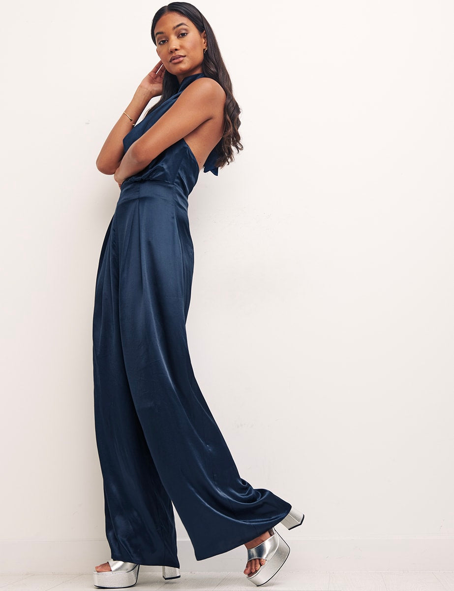 Navy Blue Annie Jumpsuit