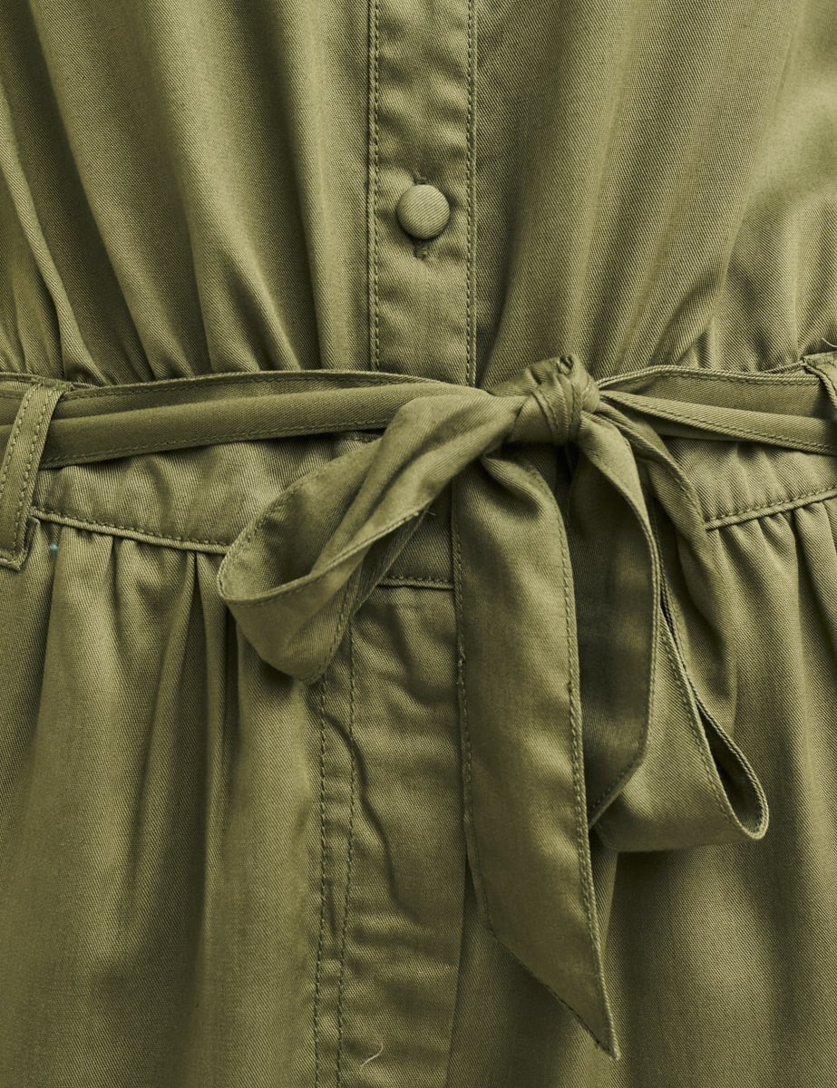 Khaki Foxglove Jumpsuit