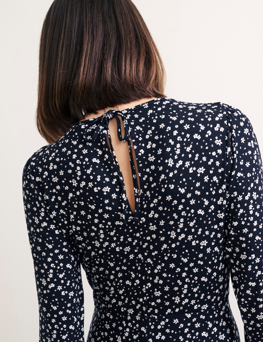 Black Floral Delta Jumpsuit