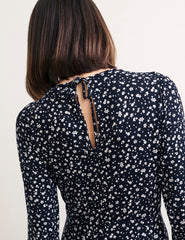 Black Floral Delta Jumpsuit