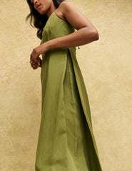 Khaki Wide Leg Maryana Jumpsuit