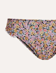 Multi Ditsy Floral Jemina Frill Trim Bikini Bottoms