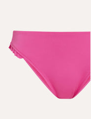 Pink Jemina Frill Trim Bikini Bottoms