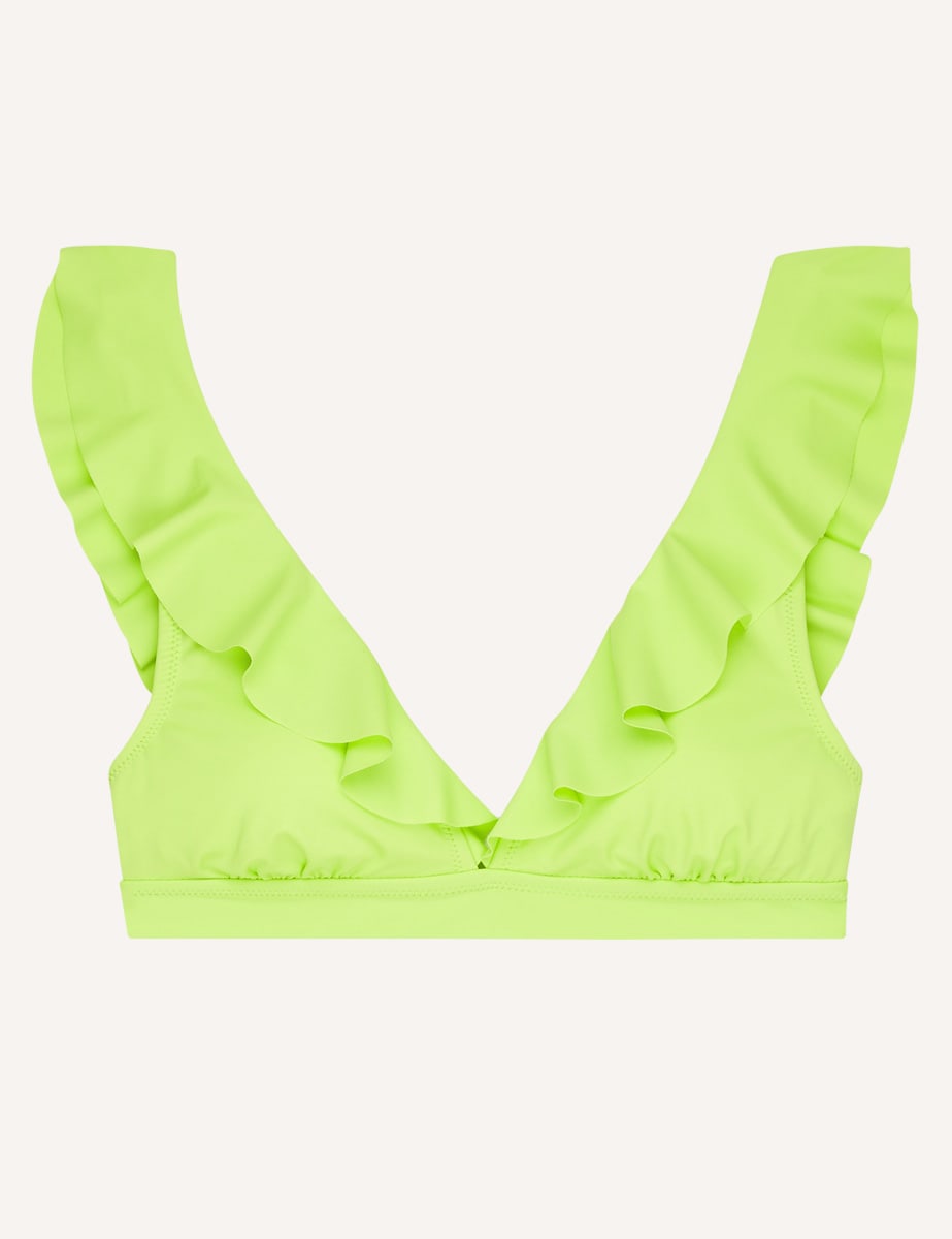 Lime Green Bikini Top
