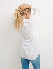 White Clarissa Beach Shirt