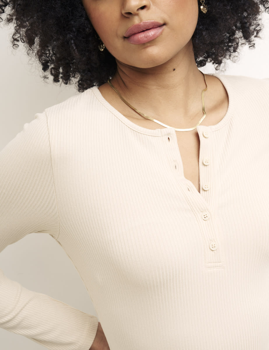 Cream Long Sleeve Carson Body