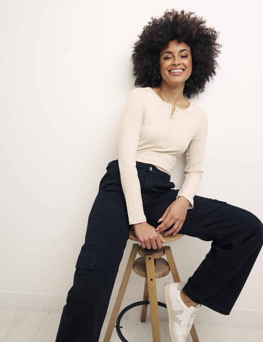 Cream Long Sleeve Carson Body