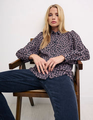 Black Conversation Print Zara Shirt