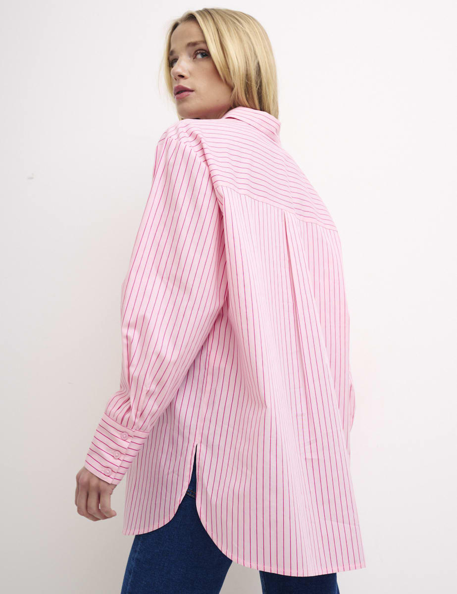 Pink Stripe Sunday Shirt