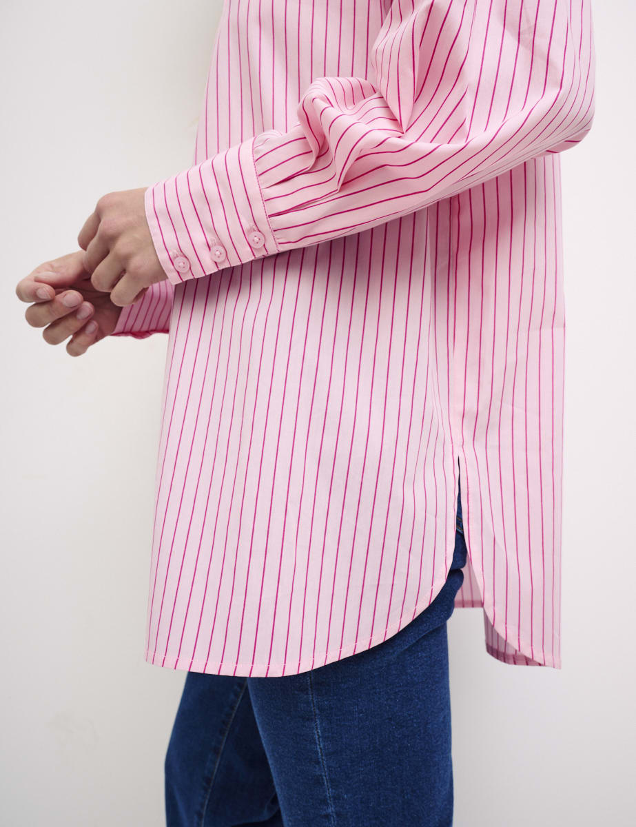 Pink Stripe Sunday Shirt