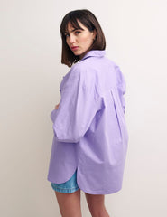 Purple Oversized Shirt