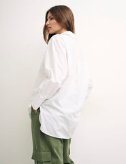 Plain White Sunday Shirt