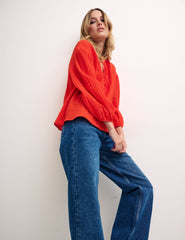 Orange Kady Blouse