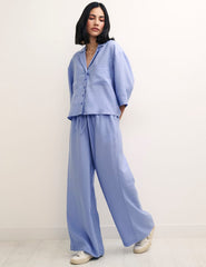 Lilac Oversized Boxy Shirt