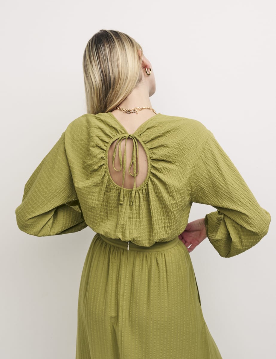 Khaki Green Bonnie Top